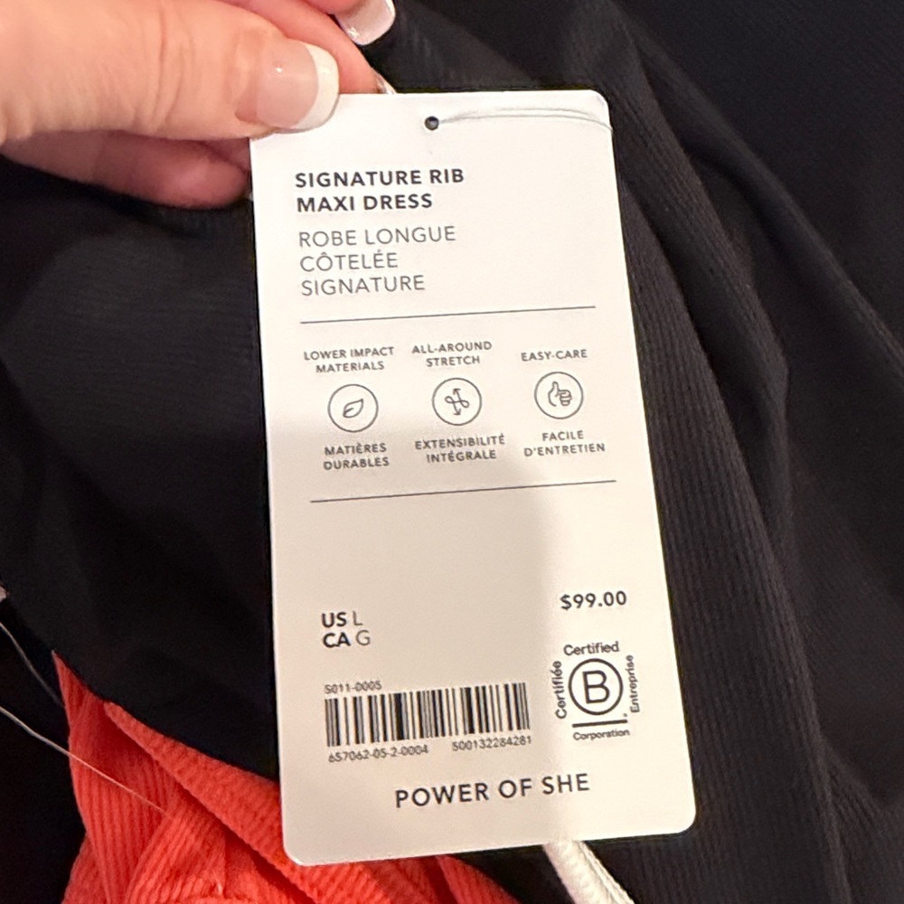 Athleta Signature RIB Maxi Dress - Picture 4 of 4